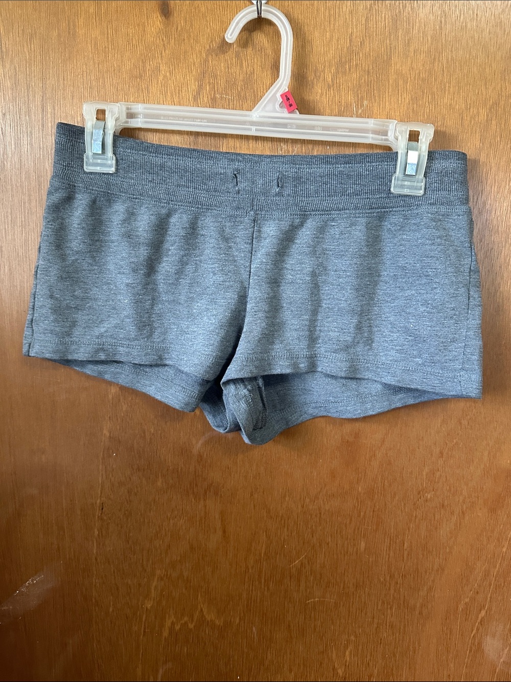 Forever 21 Heather Gray Low-Rise Bike Shorts